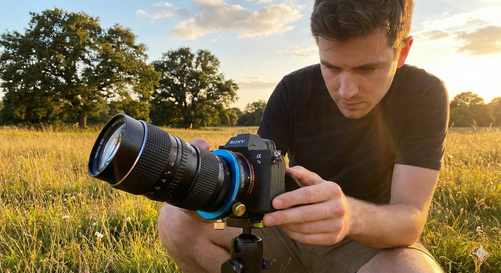 Cómo Transformar tus Fotos con el Adaptador Tilt-Shift Fotodiox TLT ROKR