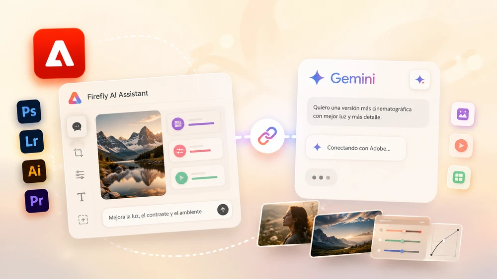 Adobe Brings Its Creative Connector to Google Gemini: What It Means for Photographers