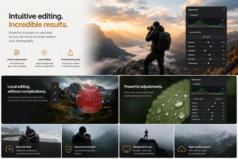 NDPix: my own photo editor to leave Lightroom behind