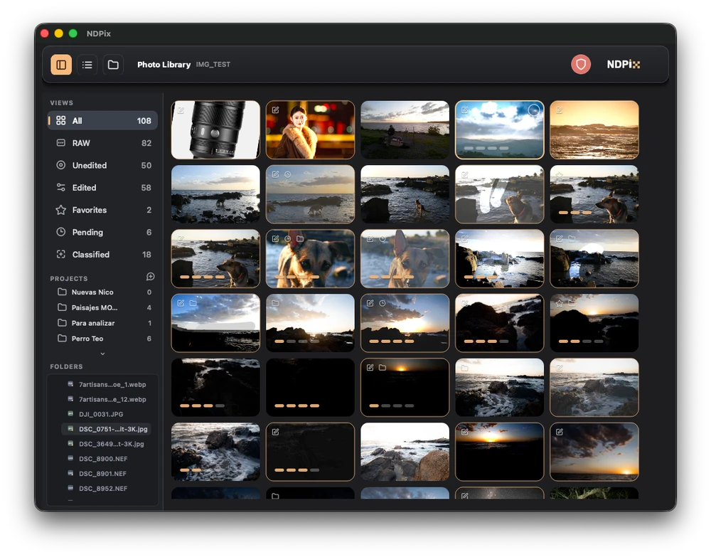 Now we can Catalog Our Images in NDPix