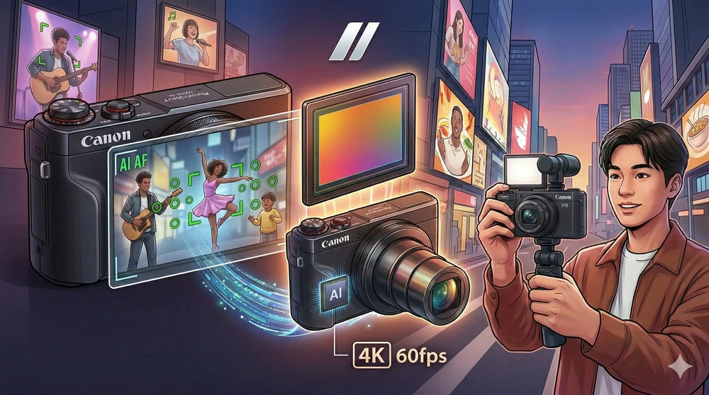 The Rebirth of the Compact Camera: Canon Redefines the Game for a New Generation of Creators