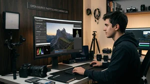 RapidRAW: o editor RAW gratuito que está redefinindo o fluxo de trabalho de fotografia e vídeo