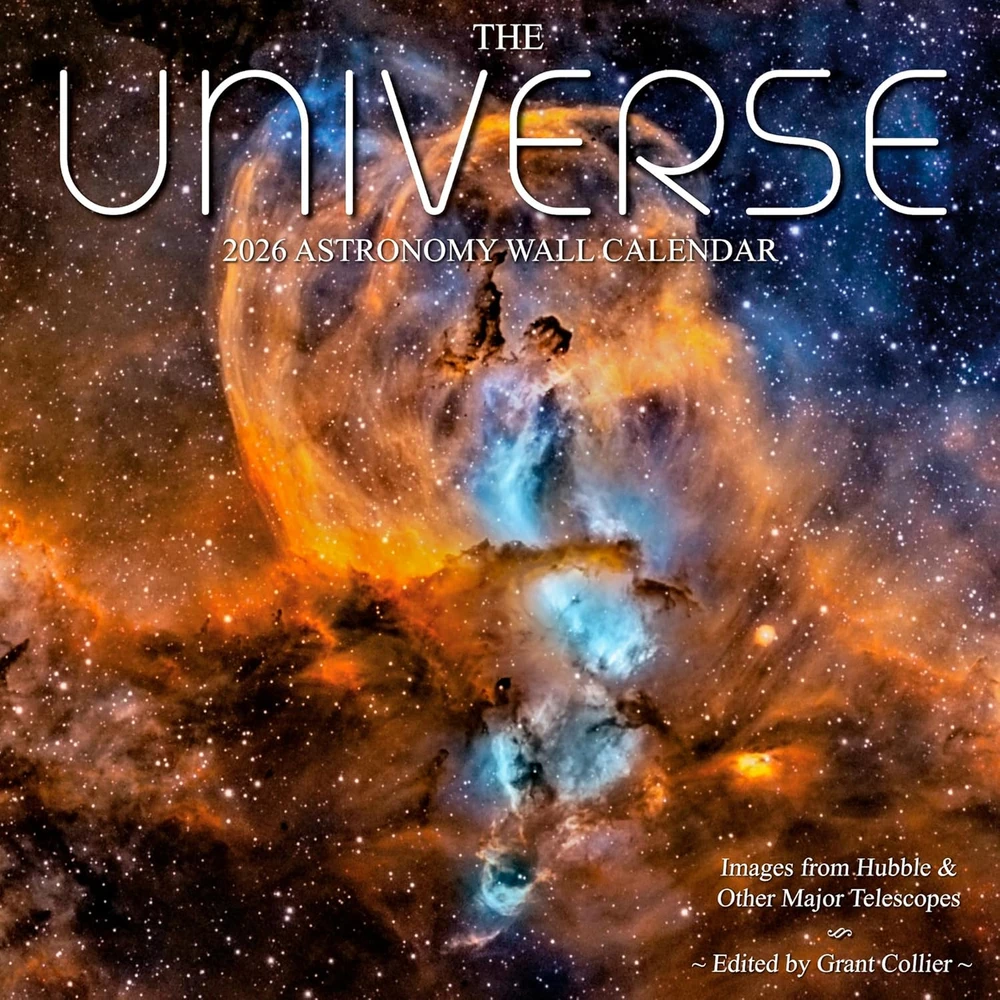 The Universe 2026 Astronomy Wall Calendar: Images from NASA's Hubble Space Telescope