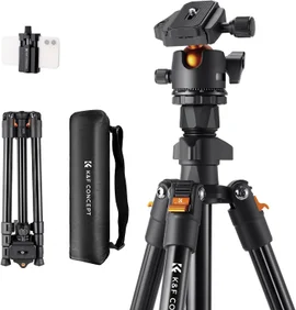 K&F CONCEPT 64 inch/163 cm Camera Tripod