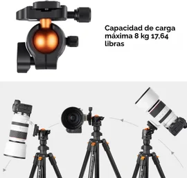 K&F CONCEPT 64 inch/163 cm Camera Tripod - 2