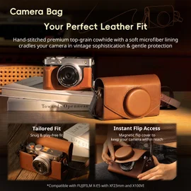 SmallRig Leather Storage Bag for FUJIFILM X-E5 / X100VI - 2