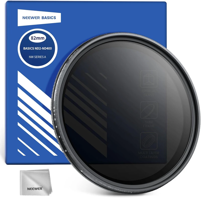 Variable ND Filter, ND2-400 1-9 Stops