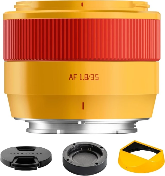 TTArtisan AF 35mm F1.8 II E (Orange Pop)
