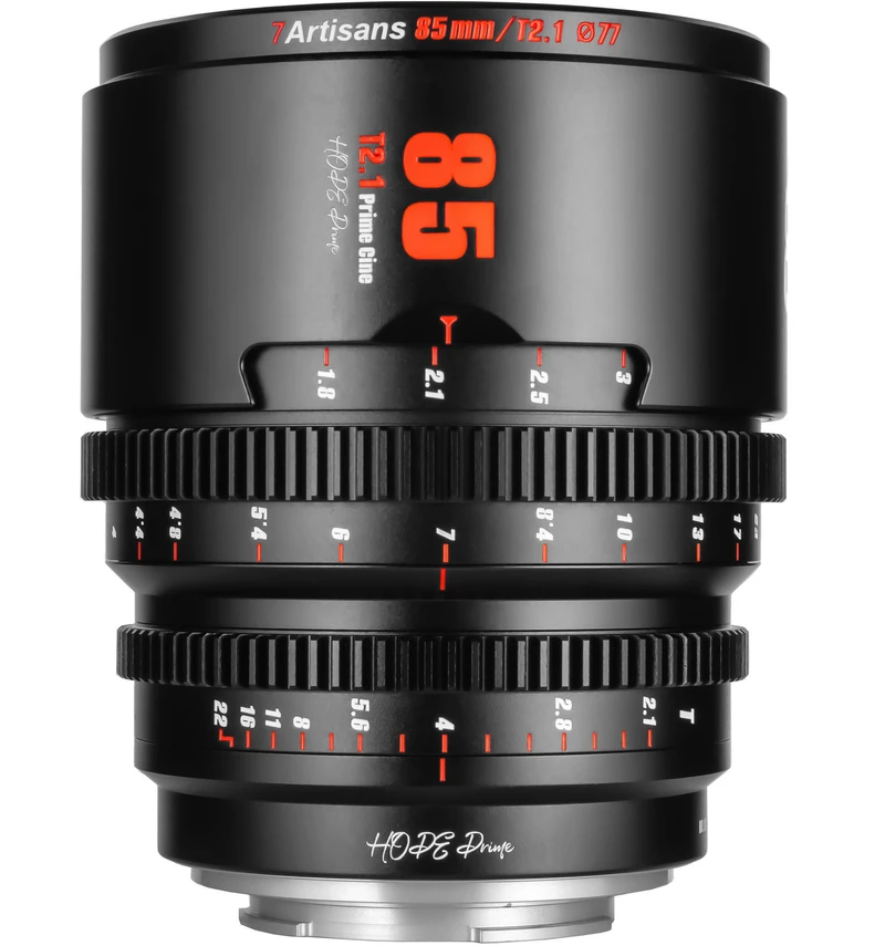 7Artisans 85mm T2.1 Hope S35 Cine