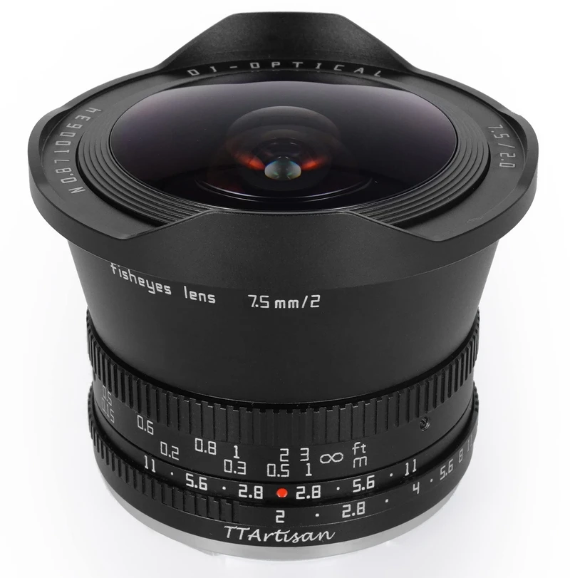 TTArtisan 7.5mm f/2 Fisheye