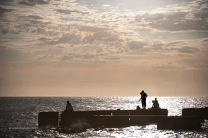 En una cálida tarde